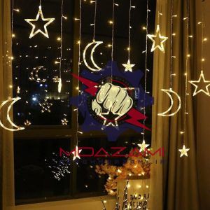 ریسه آویز ماه و ستاره